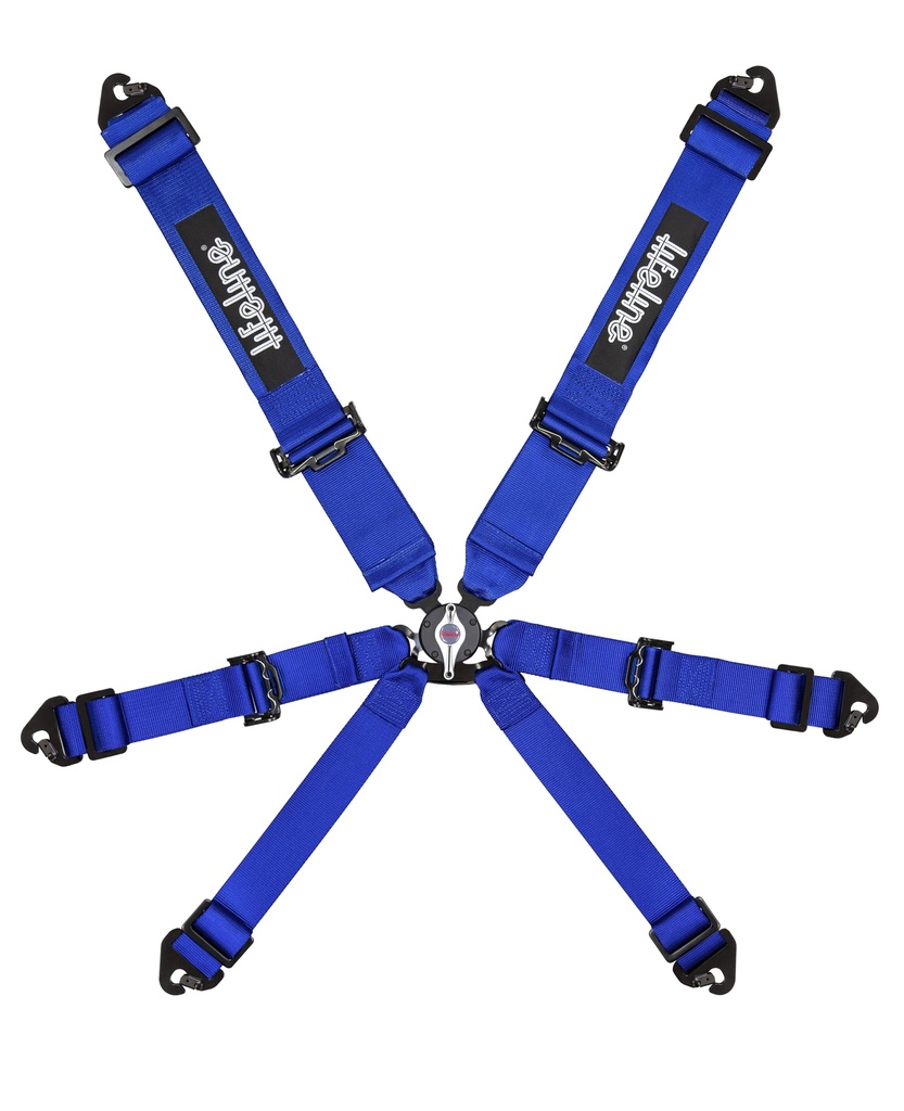 Becketts 6pt FIA Harness - 3"- Pull Up