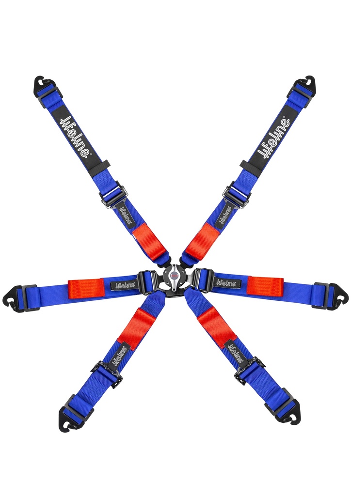 Copse 6pt FIA Harness - 2" - Pull Down