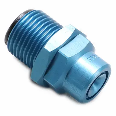 Zero 2000 FIA Nozzle - Straight inlet - c/w Cartridge Fitting & Loc Nut