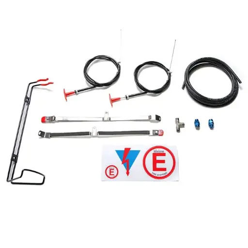 [101-225-011-K] Zero 2000 2.25ltr Club Fire Marshal Mechanical - Fitting Kit (8mm Tubing)