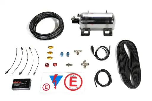 [106-001-008-p] Zero 360 FIA 3.0kg FK 5-1-12 Stored Pressure Electric System - Polished